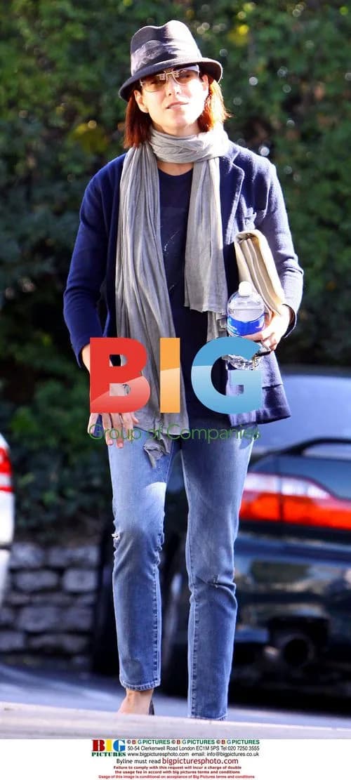 Actress Kate Walsh Attending Church in LA