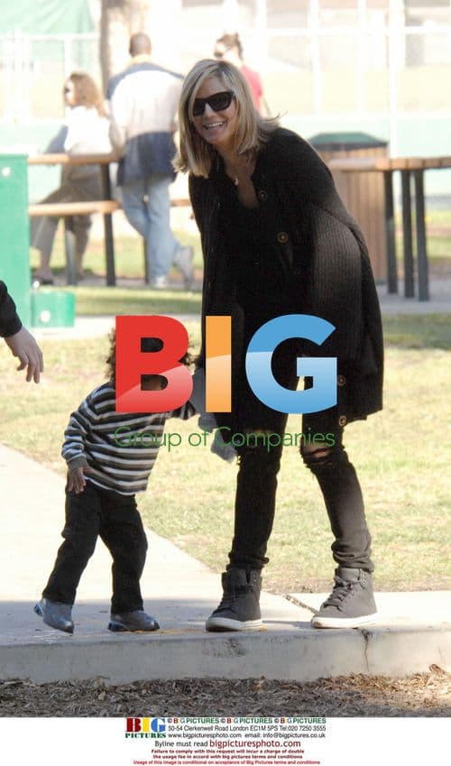 Heidi Klum and Seal with Kids