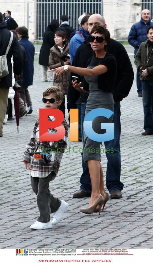 Victoria Beckham at Colosseum in Rome