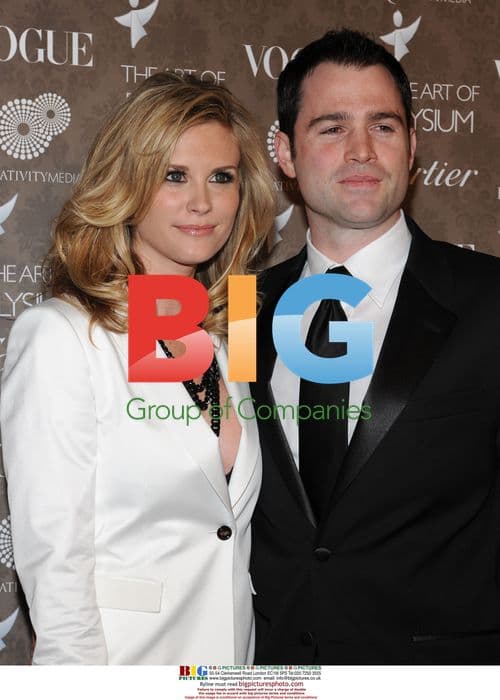 Bonnie Somerville and Walter Stewart at Charity Gala