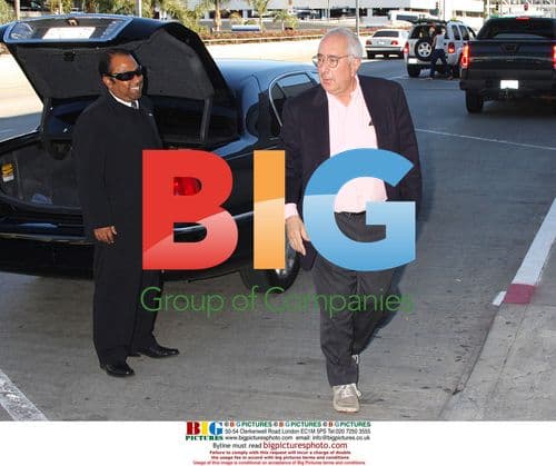 Ben Stein Departs LAX Airport