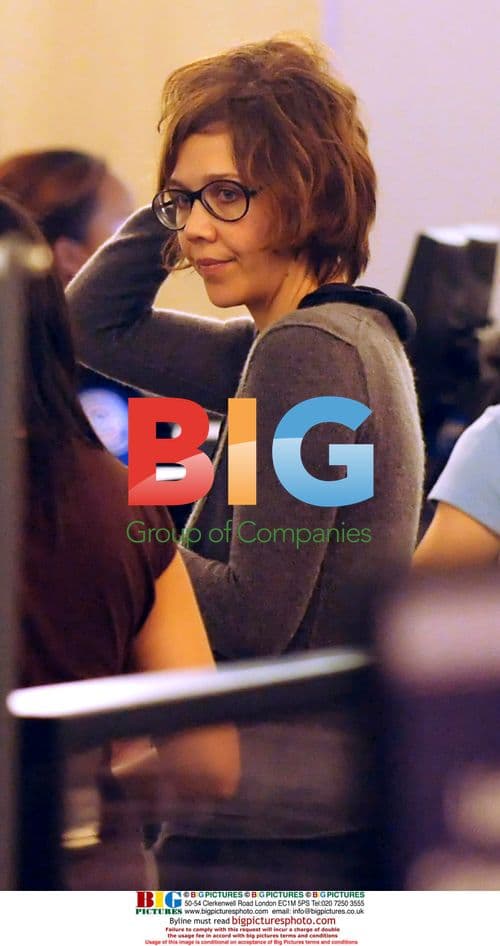 Maggie Gyllenhaal at LAX Airport