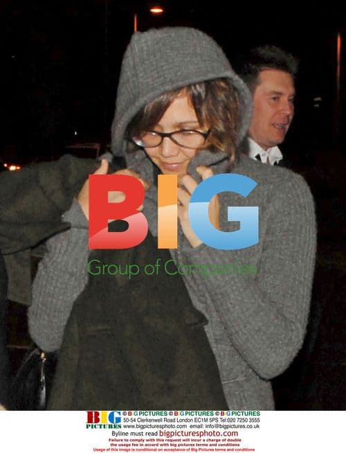 Maggie Gyllenhaal at LAX