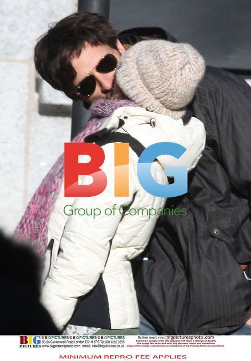 Kylie Minogue and Andres Velencoso in Alps Ski Resort