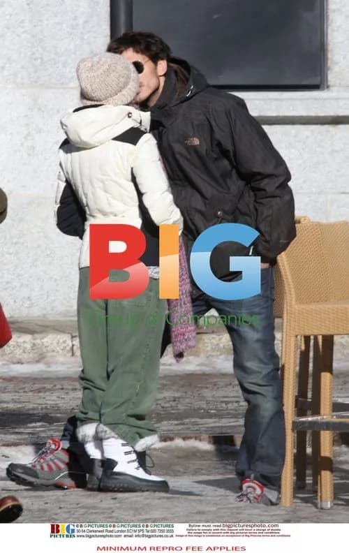 Kylie Minogue and boyfriend Andres Velencoso in ski resort