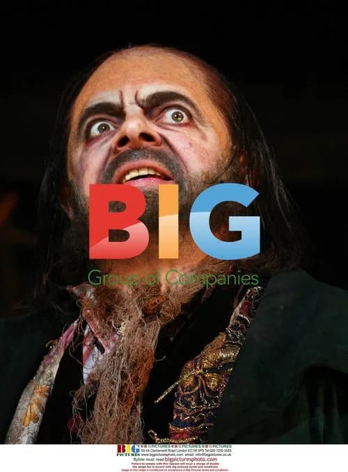 Rowan Atkinson as Fagan in Oliver Twist
