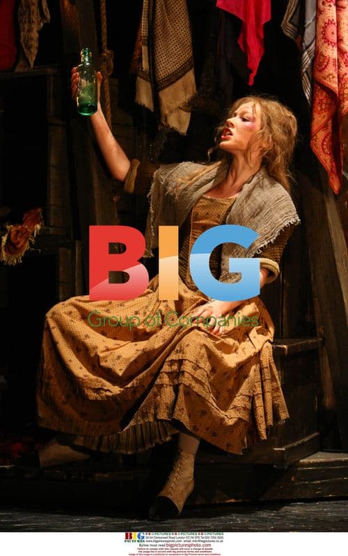 Rowan Atkinson as Fagan in Oliver Twist