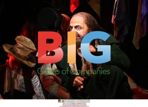 Rowan Atkinson as Fagan in Oliver Twist
