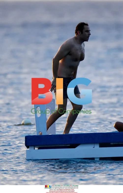 David Walliams at Sandy Lane Resort, Barbados