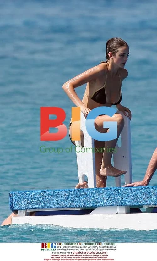 David Walliams on holiday in Barbados