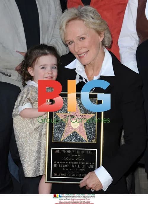 Glenn Close honored with Walk of Fame star