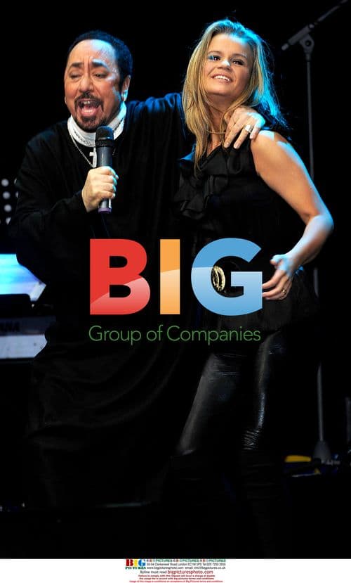 Gest and Kerry Katona at 'My Life' Musical