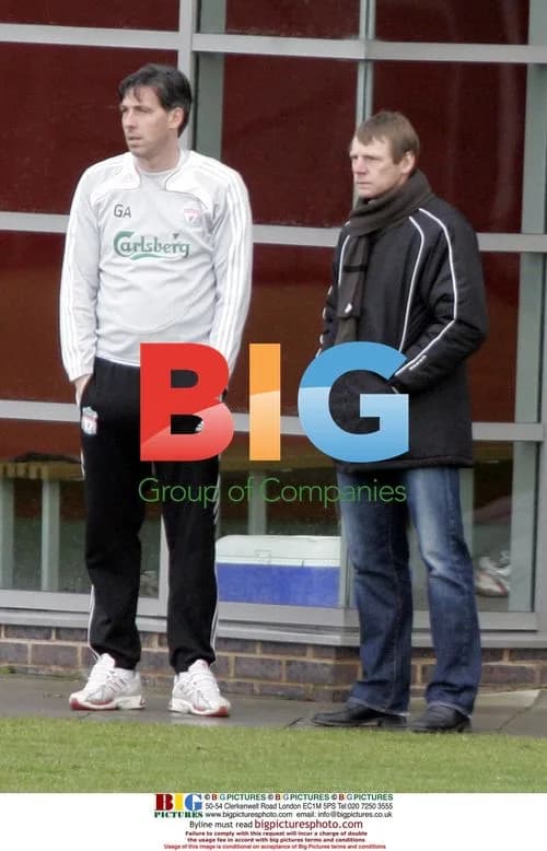 Stuart Pearce and Gary Ablett visit Liverpool FC