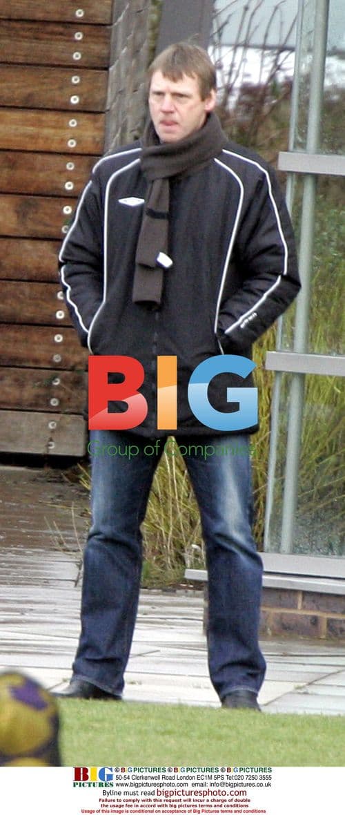 Stuart Pearce visits Liverpool at Melwood