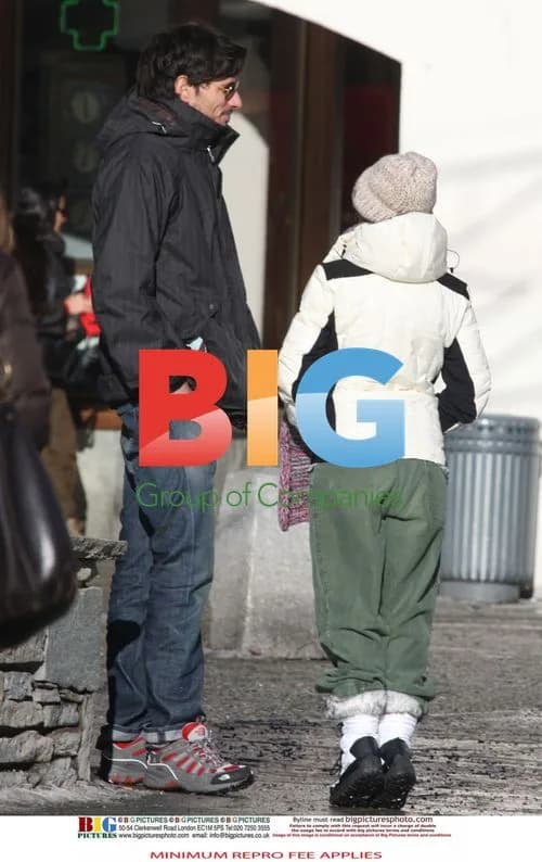 Kylie Minogue and Andres Velencoso in Alps