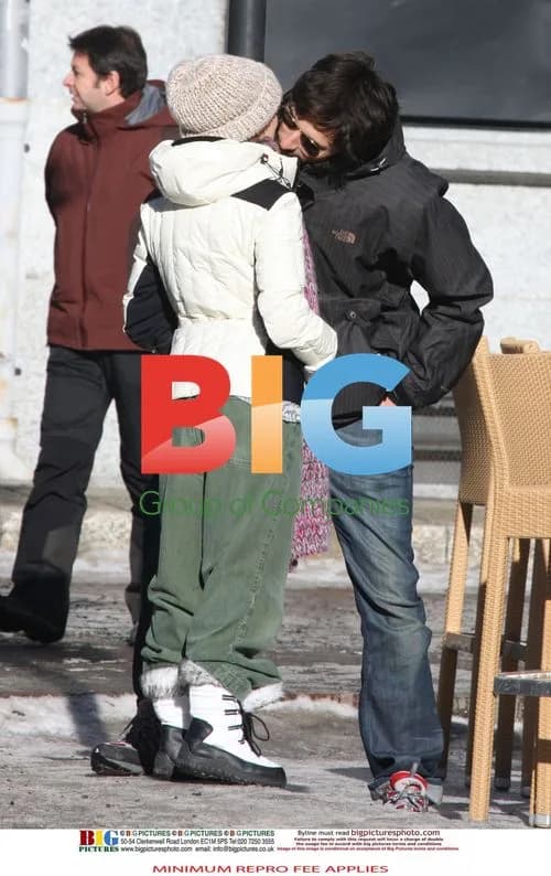 Kylie Minogue with boyfriend in French Alps