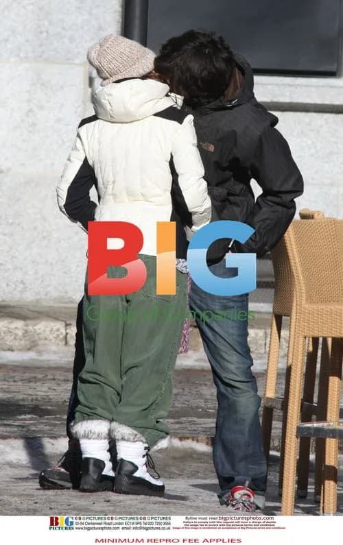 Kylie Minogue and Andres Velencoso in Alps