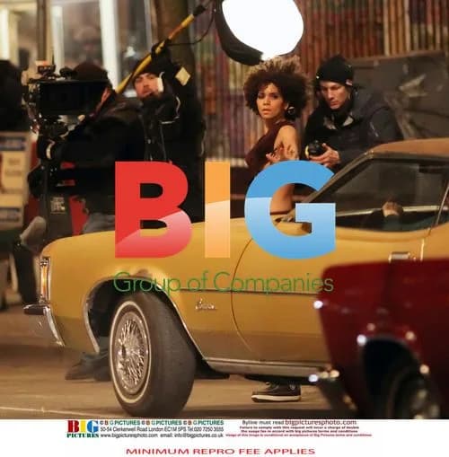 Halle Berry Braves Canadian Chill on 'Frankie and Alice' Set