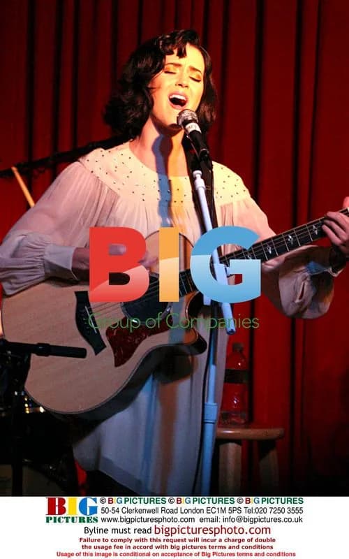 Katie Perry Performs at Small Club