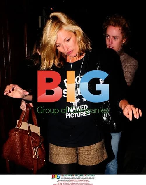 Kate Moss out with friends in London