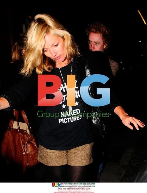 Kate Moss out with friends in London
