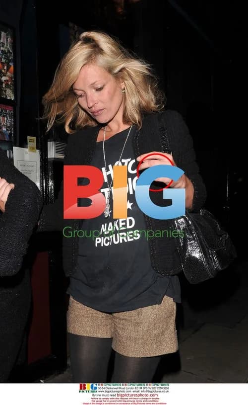 Kate Moss Leaves Millers Residence with New Ring