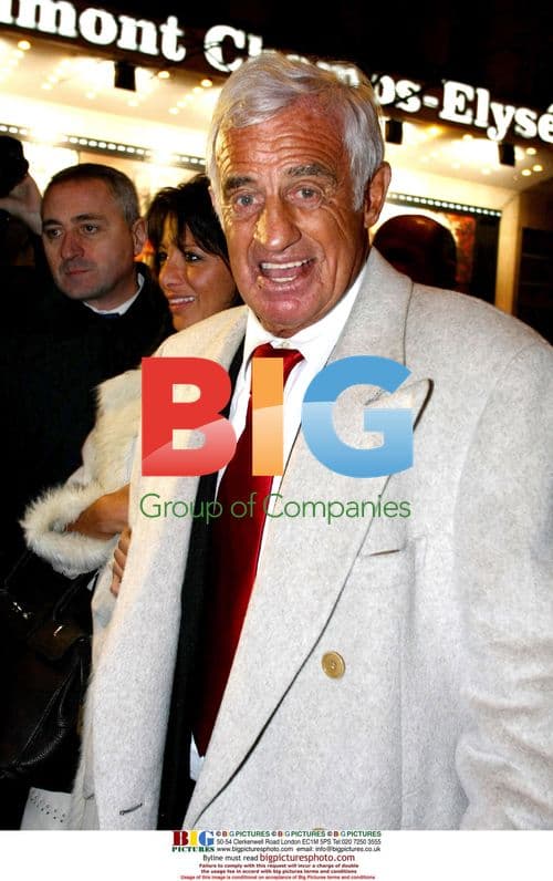 Jean-Paul Belmondo at Film Premiere