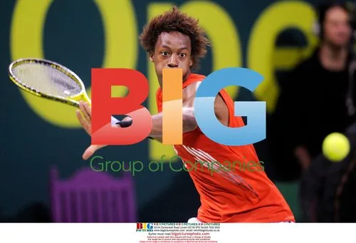 Tennis Player Gal Monfils Wins Qatar Open Quarter Finals