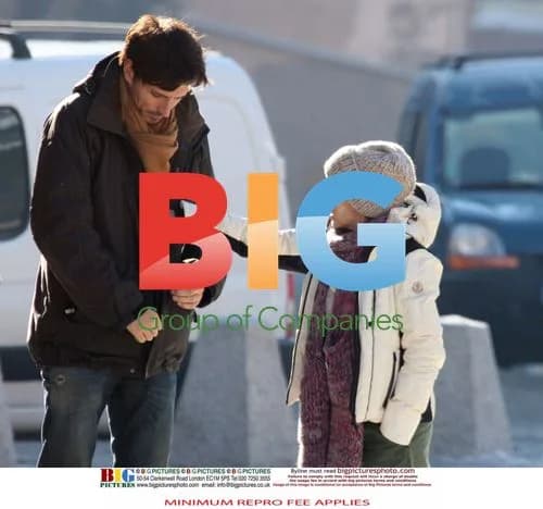 Kylie Minogue and Boyfriend in Ski Resort