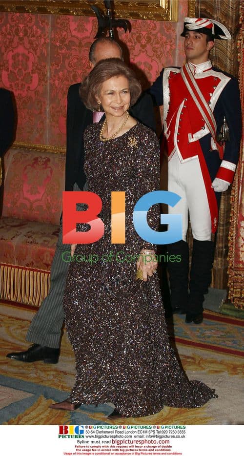 Spanish Royal Family Attend Diplomatic Corps