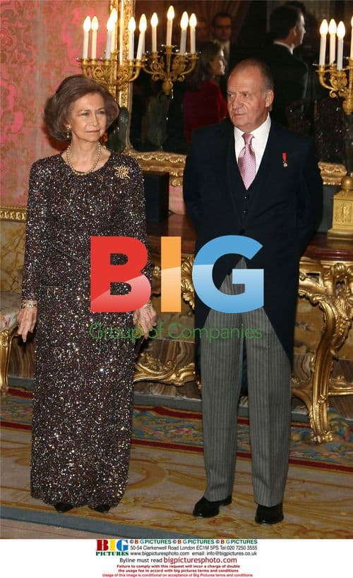 Spanish Royal Family at Diplomatic Corps