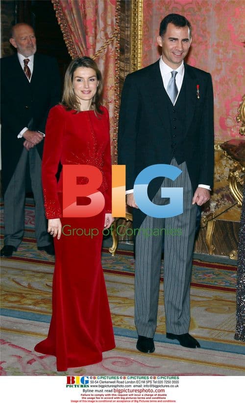 Spanish Royal Family at Diplomatic Corps