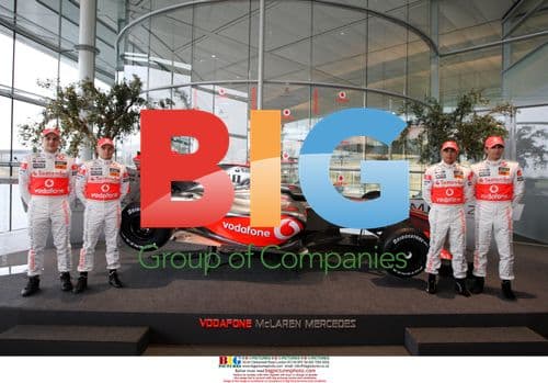 McLaren Mercedes reveal new MP4-24 car