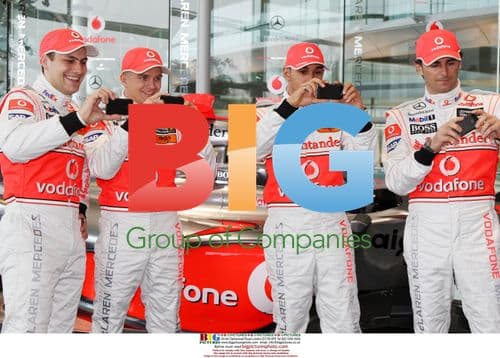 McLaren Mercedes MP4-24 Reveal with Drivers