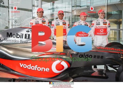 McLaren Mercedes Reveal New MP4-24 Car