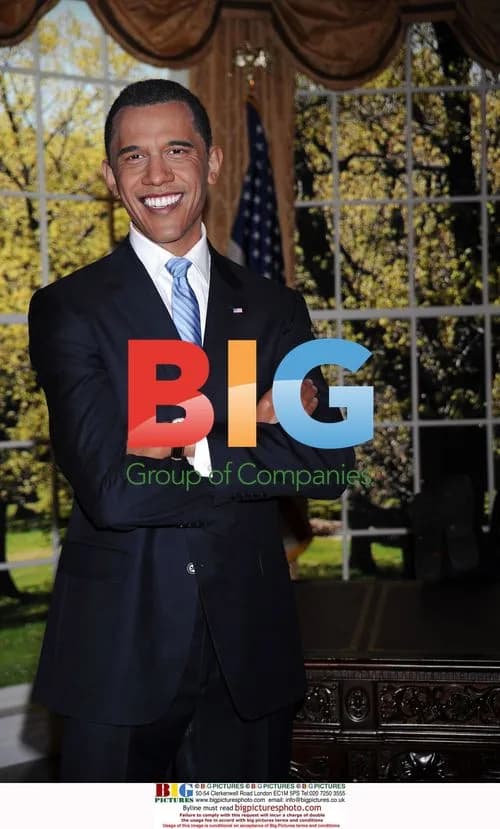 Barack Obama Wax Figure at Madame Tussauds
