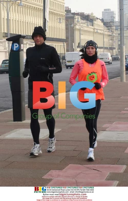 Katie Price and Peter Andre Train for Marathon