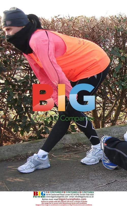 Katie Price and Peter Andre Training for Marathon