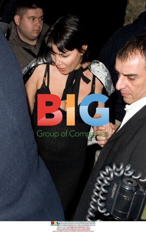 Sadie Frost leaves Kate Moss's 35th Birthday