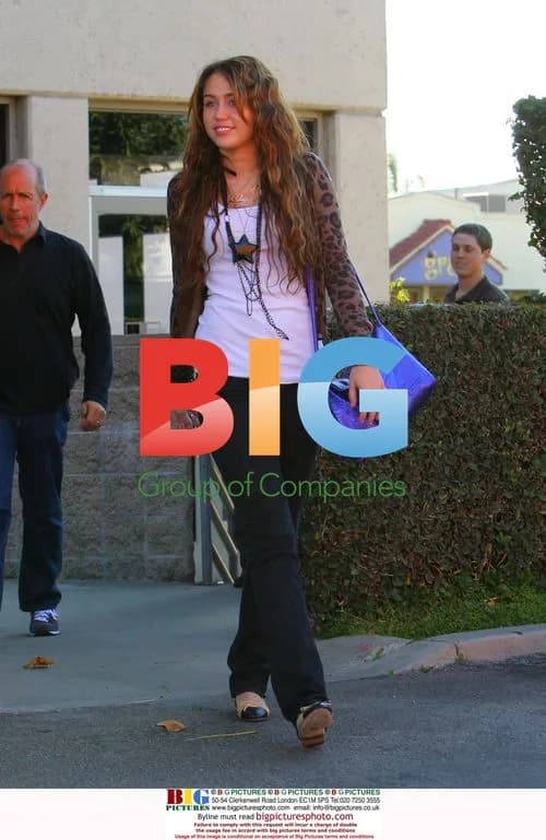 Miley Cyrus arrives at LA studio