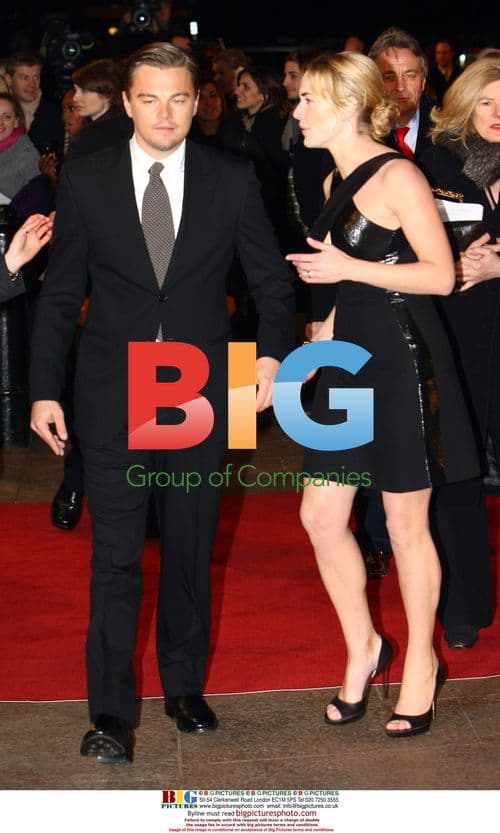 Kate Winslet and Leonardo DiCaprio at 'Revolutionary Road' Premiere