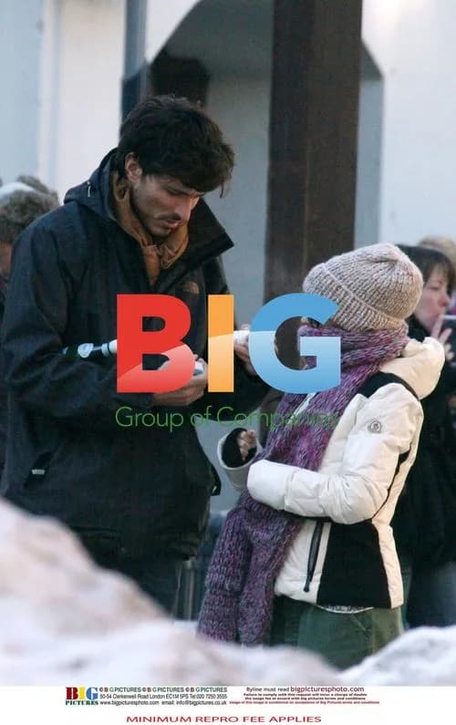 Kylie Minogue and Andres Velencoso in the French Alps