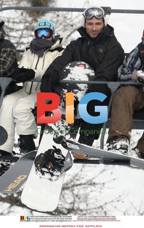 Kylie Minogue and Andres Velencoso in French Alps