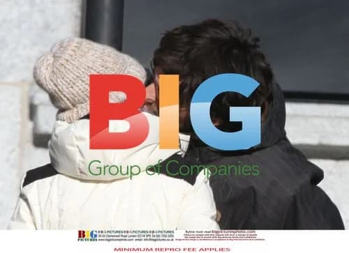 Kylie Minogue with new boyfriend in Alps