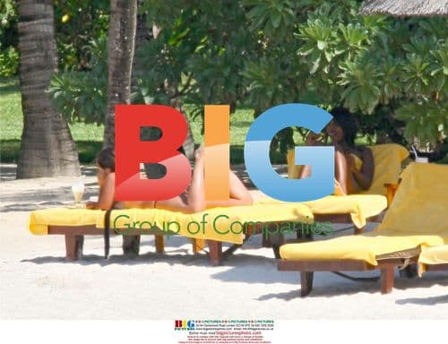 Alexandra Burke and Ruth Lorenzo in Mauritius