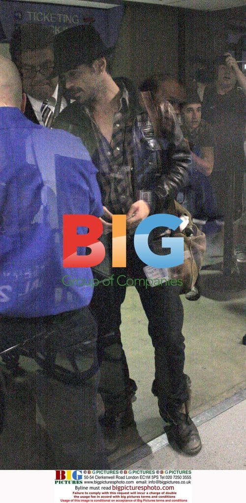 Colin Farrell at LAX Airport