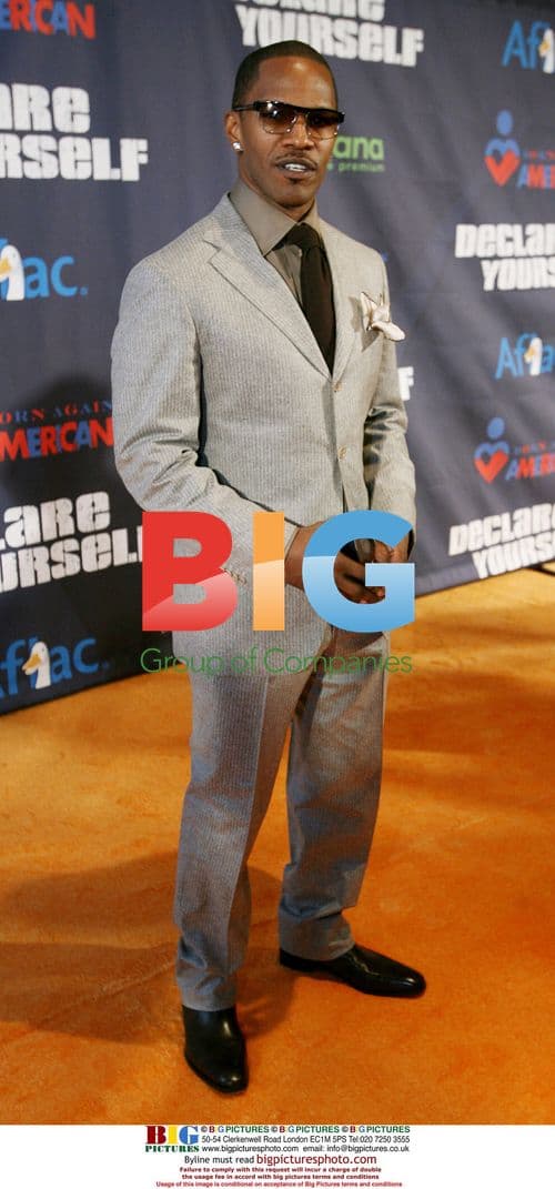 Jamie Foxx at Declare Yourself Inauguration Kick-off