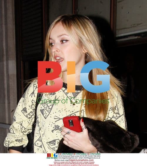 DJ Fearne Cotton Leaving Radio 1 Studios