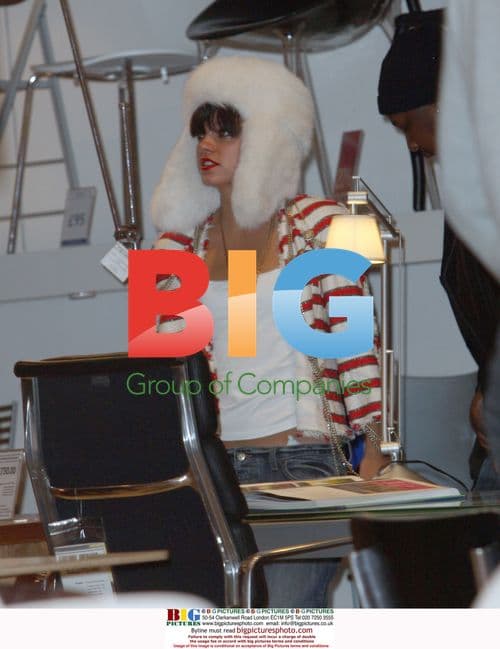 Lilly Allen spotted leaving home in London