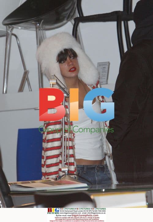 Lily Allen Spotted Leaving Home